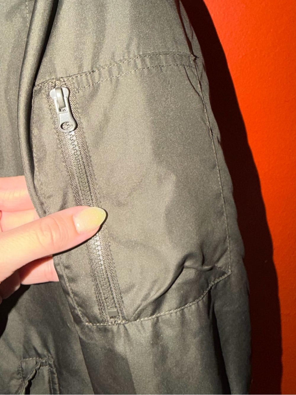 Boys' Olive Green Bomber Jacket with Patches - Picture 5 of 11